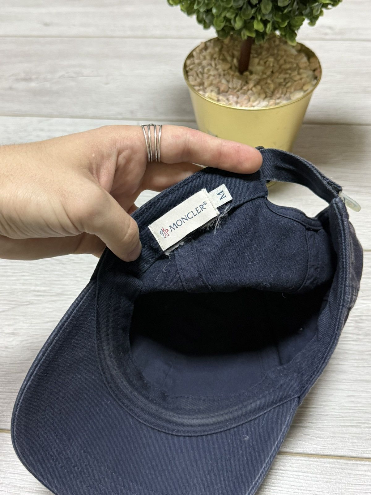Moncler Moncler centr logo cap hat Size ONE SIZE - 6 Thumbnail