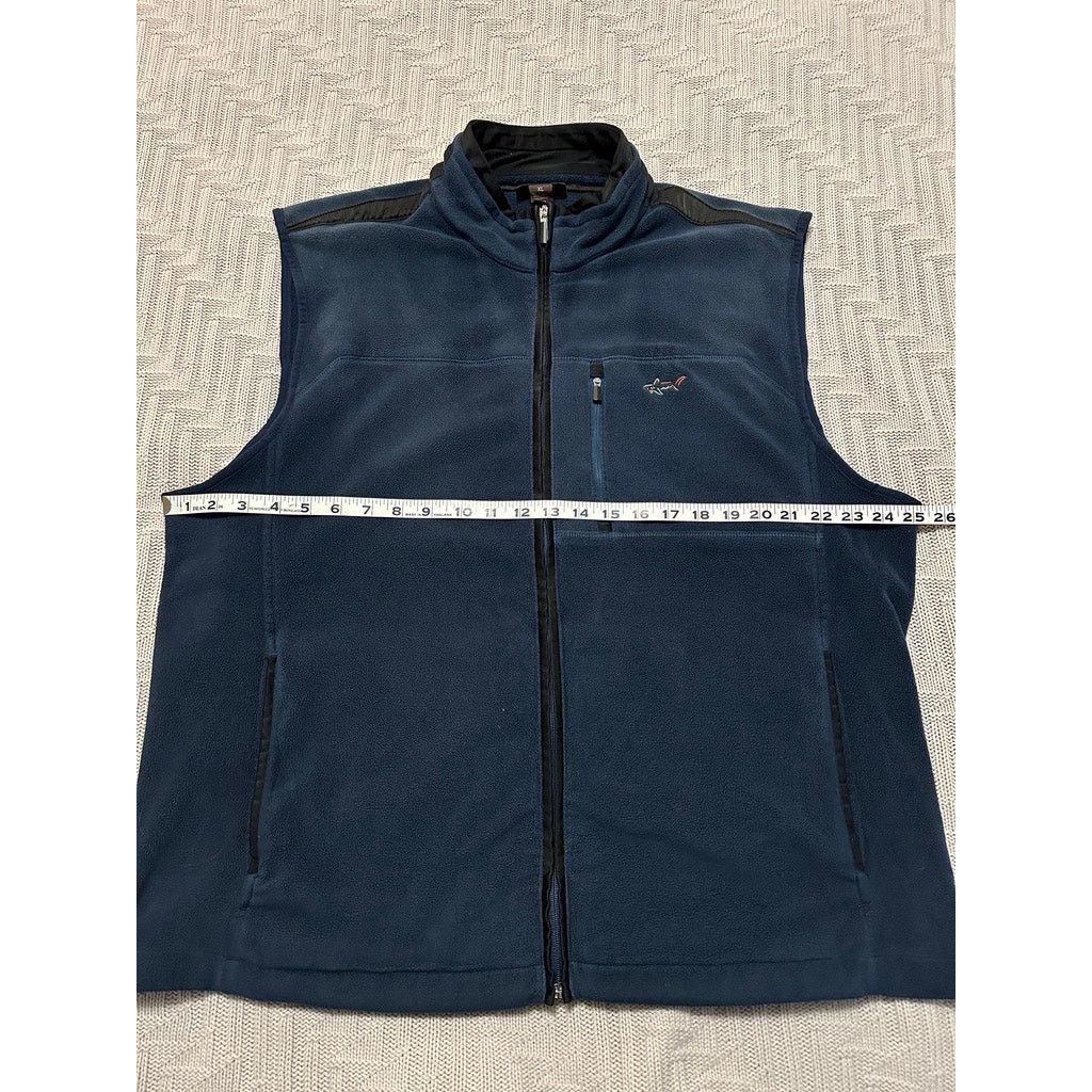 Greg Norman Greg Norman blue fleece vest size XL Size US XL / EU 56 / 4 - 5 Thumbnail