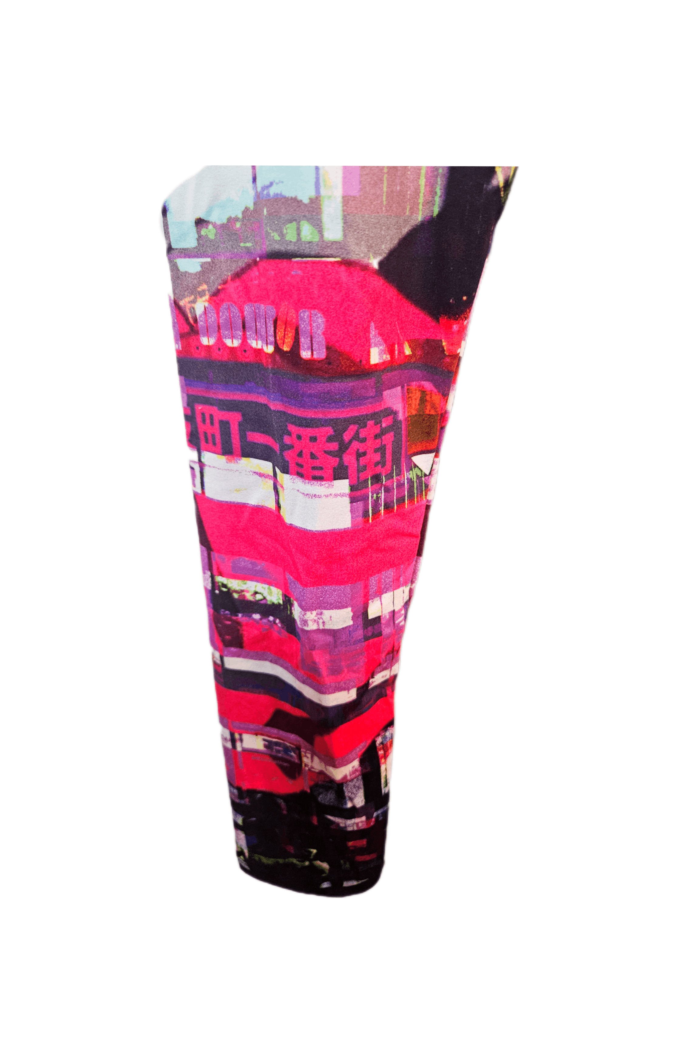 Other VINTAGE Anime/Manga leggings NEON Size 27" / US 4 / IT 40 - 5 Thumbnail