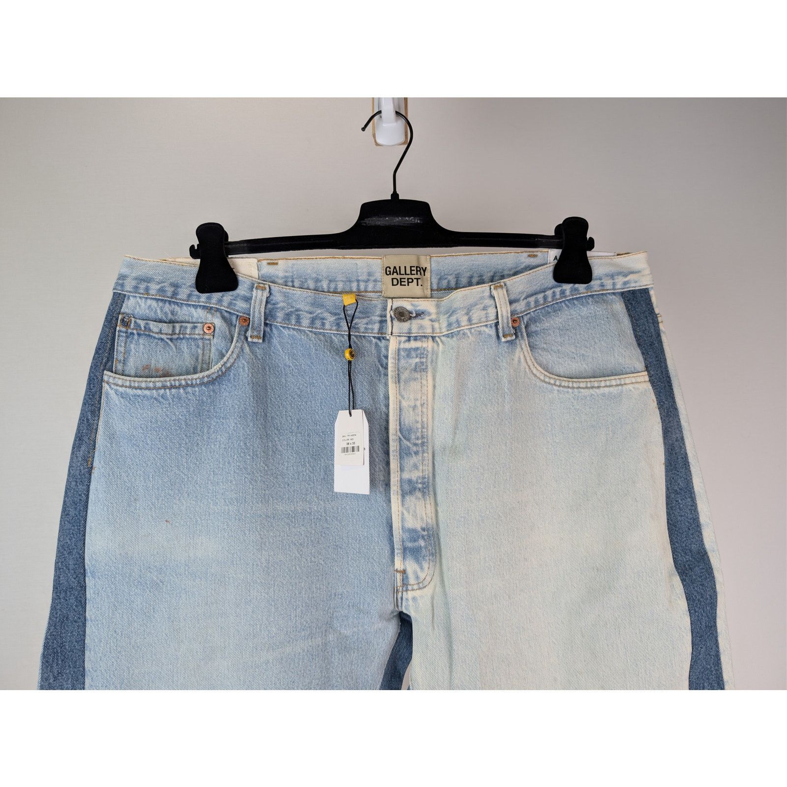 Gallery Dept. o1rshd1 Size: 38W x 33L / Two Face Ventura Denim Jeans Blue Size US 38 / EU 54 - 3 Thumbnail