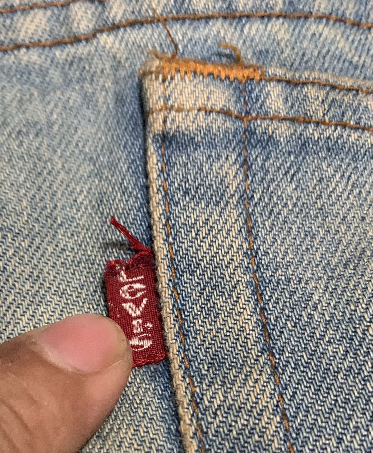 Levi's Vintage 80s Levis 505 Straight Leg Jeans Size US 35 - 8 Thumbnail