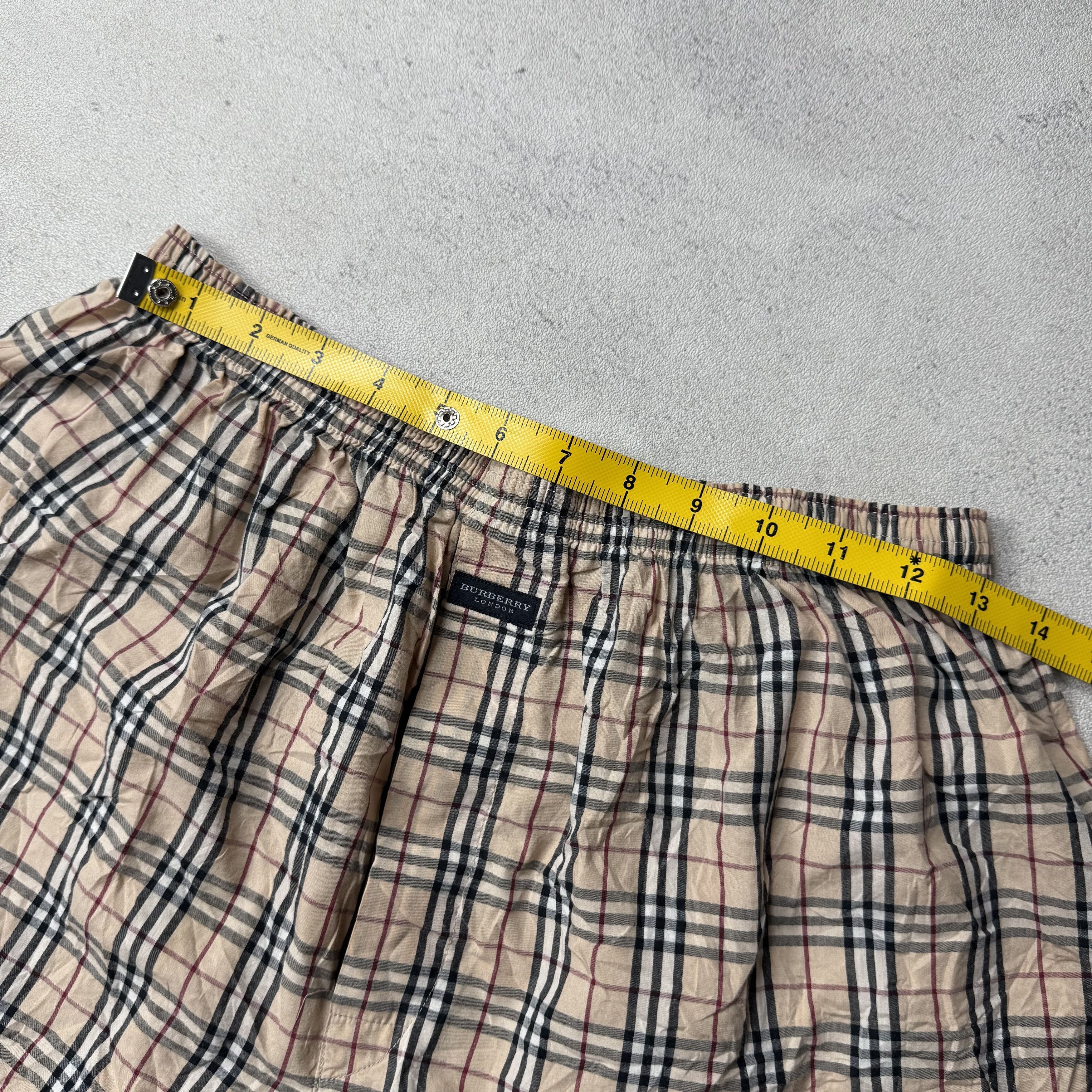 Burberry Vintage Burberry Boxer Nova Check Boxer Trunks Size US 32 / EU 48 - 7 Thumbnail