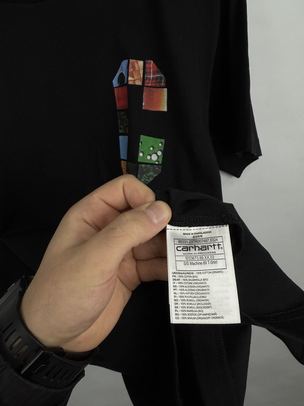 Carhartt Wip 🇺🇸 Vintage Y2K Carhartt Machine 89 T-Shirt Rare Retro Hype Size US M / EU 48-50 / 2 - 12 Thumbnail