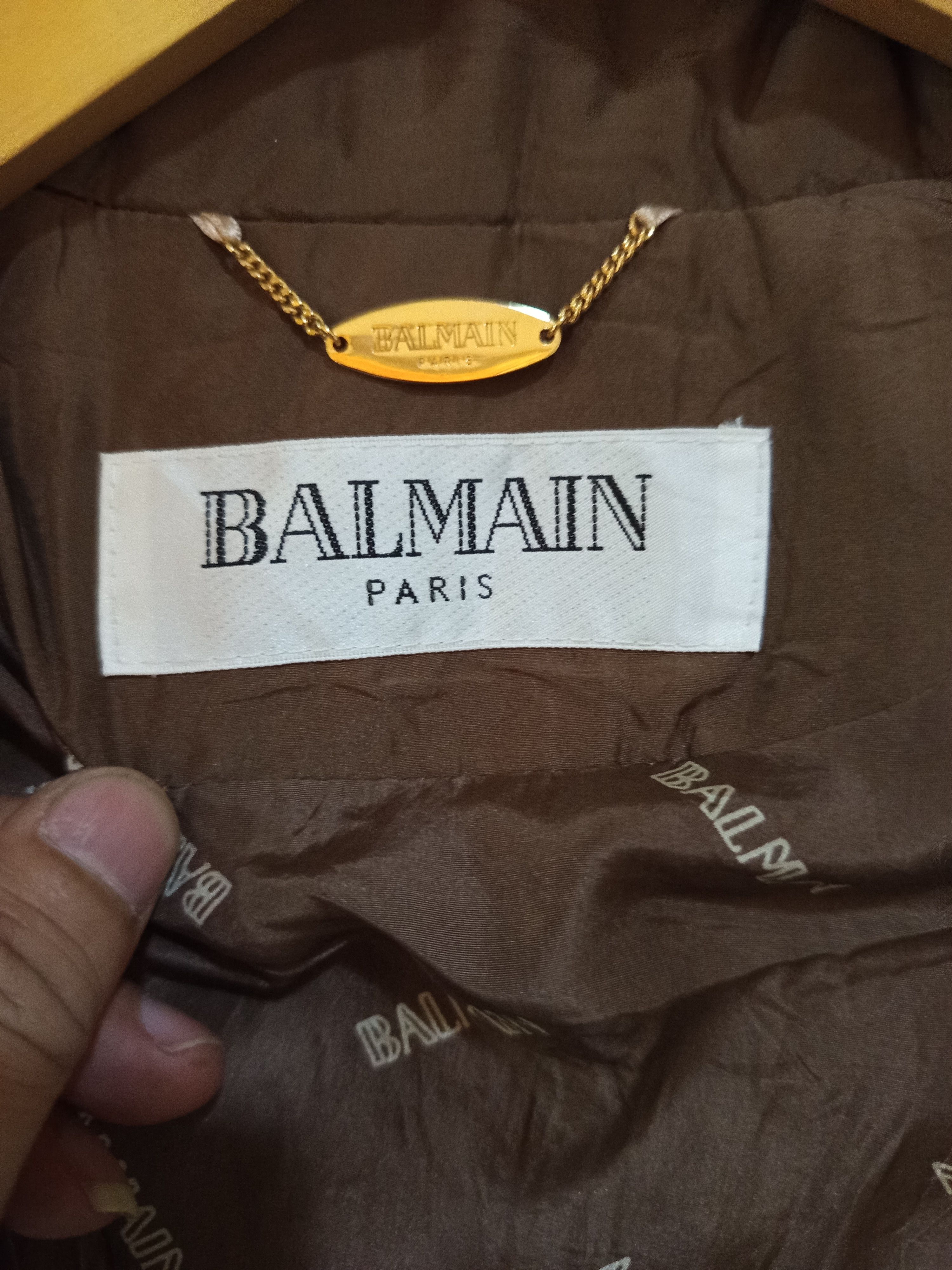 Balmain Balmain Paris Detachable Faux Fur Hood Jacket Size M / US 6-8 / IT 42-44 - 15 Thumbnail