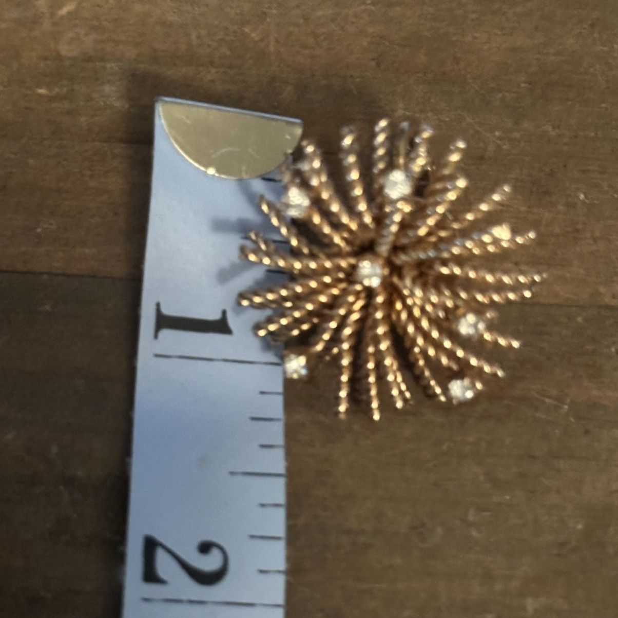 Other × Vintage Vintage Bergere Starburst/Fireworks clip on earrings Size ONE SIZE - 3 Thumbnail