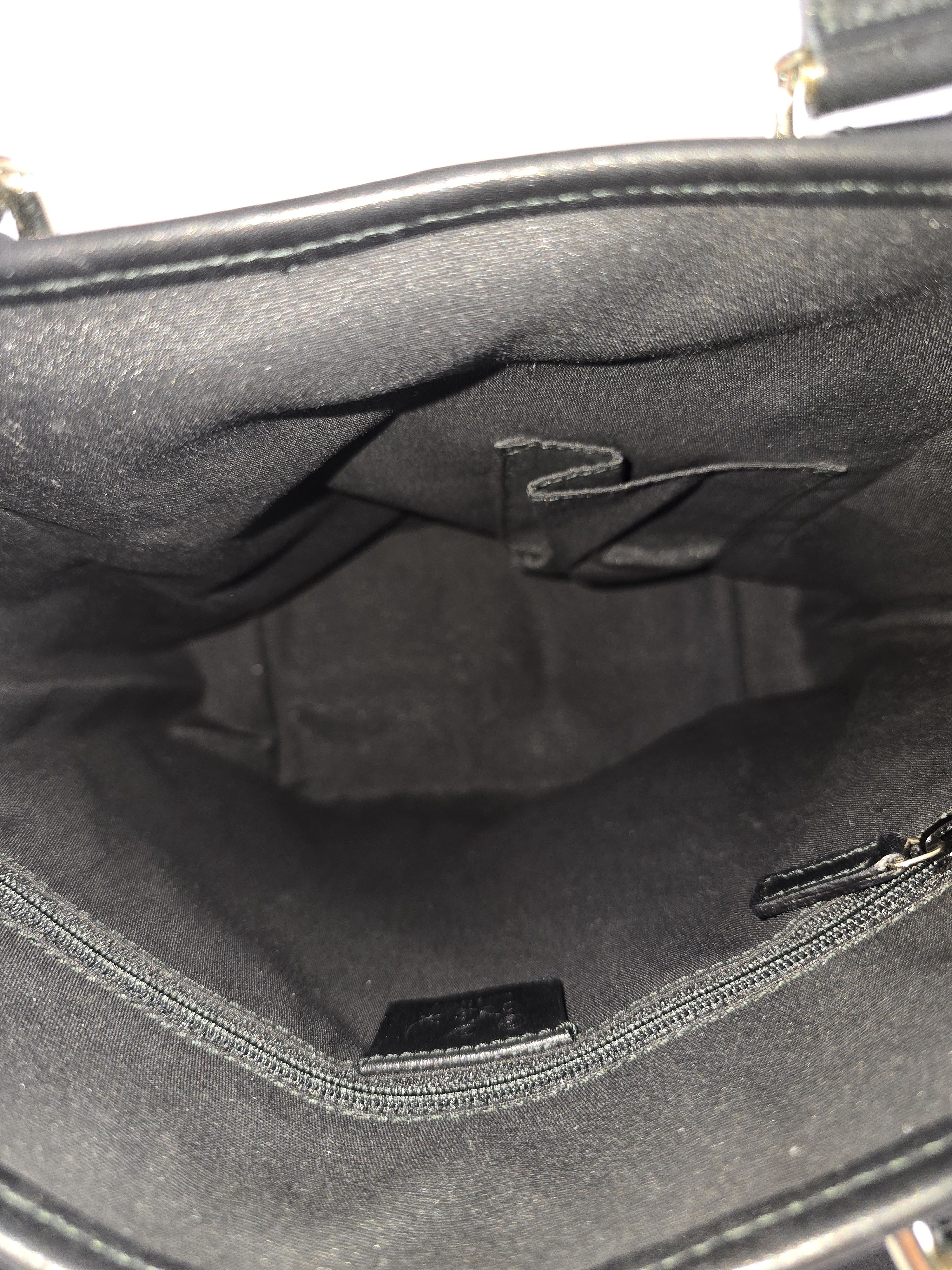 Gucci Gucci Bucket Handbag Coated Canvas black + dust bag Size ONE SIZE - 13 Thumbnail