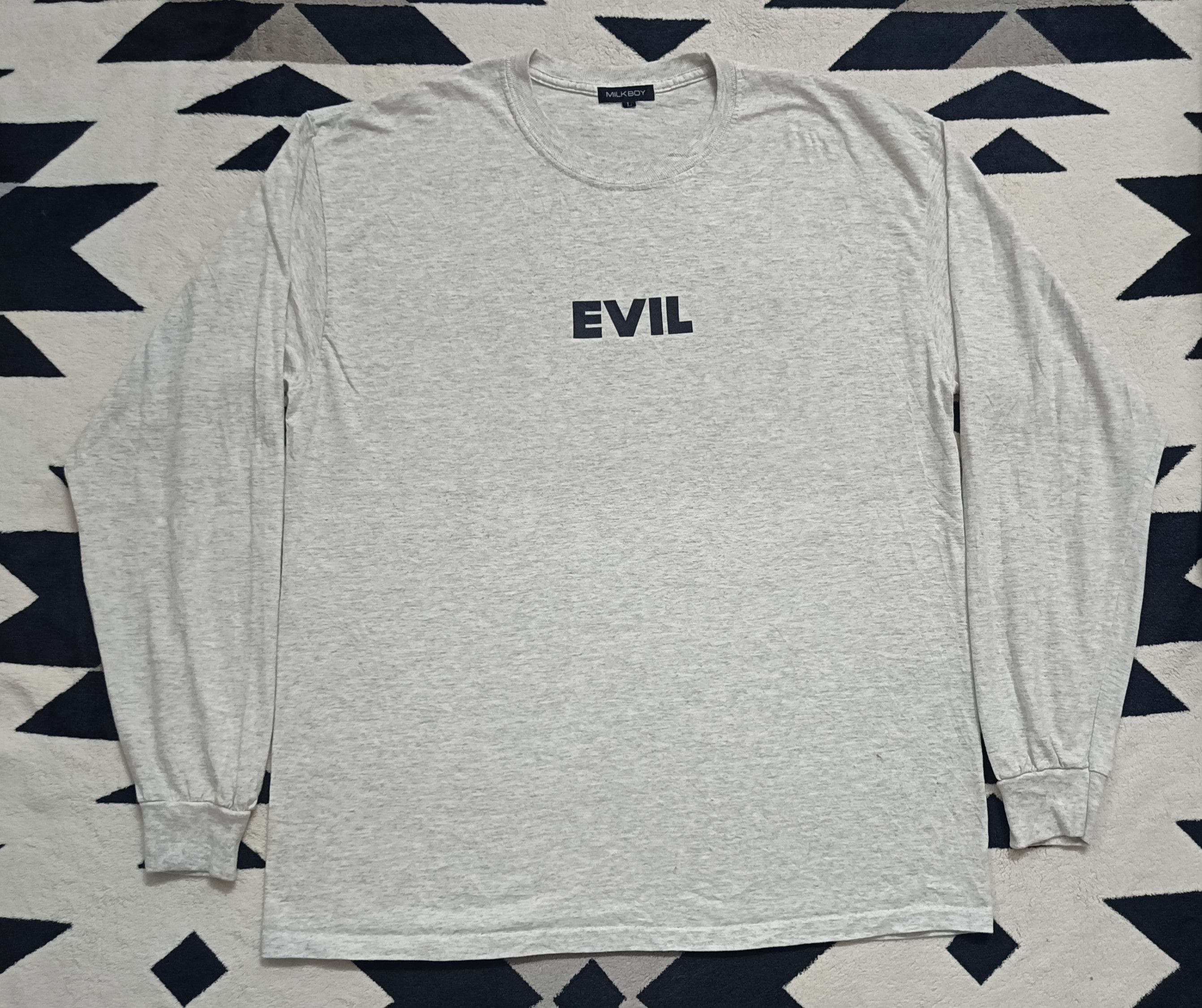 Japanese Brand 🔥🔥Rare Milkboy Evil Long Sleeve Tee Size US L / EU 52-54 / 3 - 3 Thumbnail