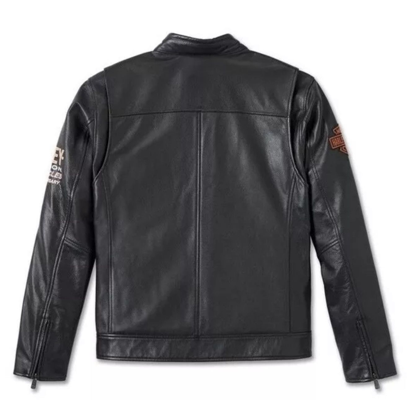 Harley Davidson Harley Davidson Men's Leather Jacket Size US XXS / EU 40 - 2 Thumbnail