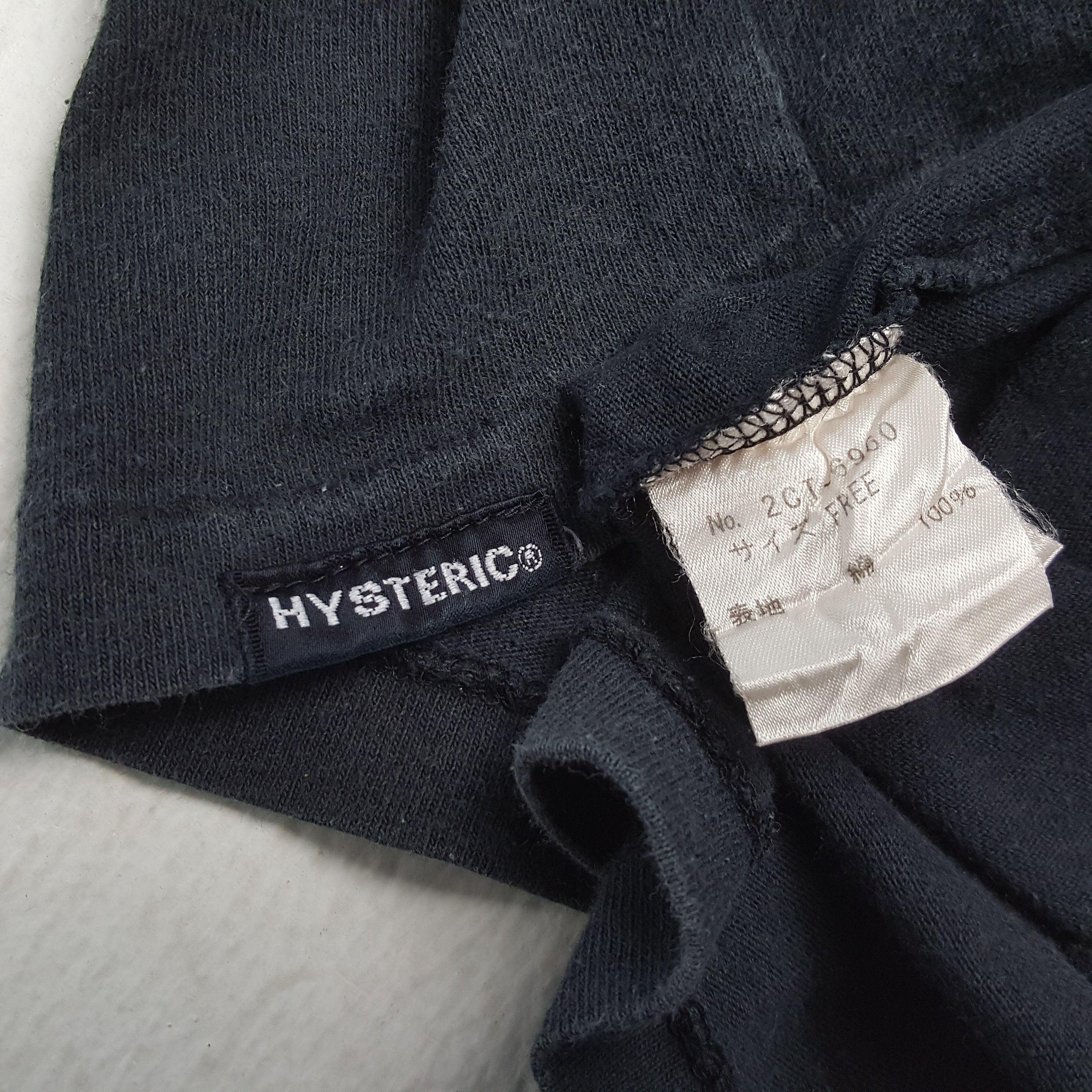 Hysteric Glamour × Japanese Brand × Vintage Vintage HYSTERIC GLAMOUR Japanese Fashion Brand T-Shirts Size US M / EU 48-50 / 2 - 5 Thumbnail
