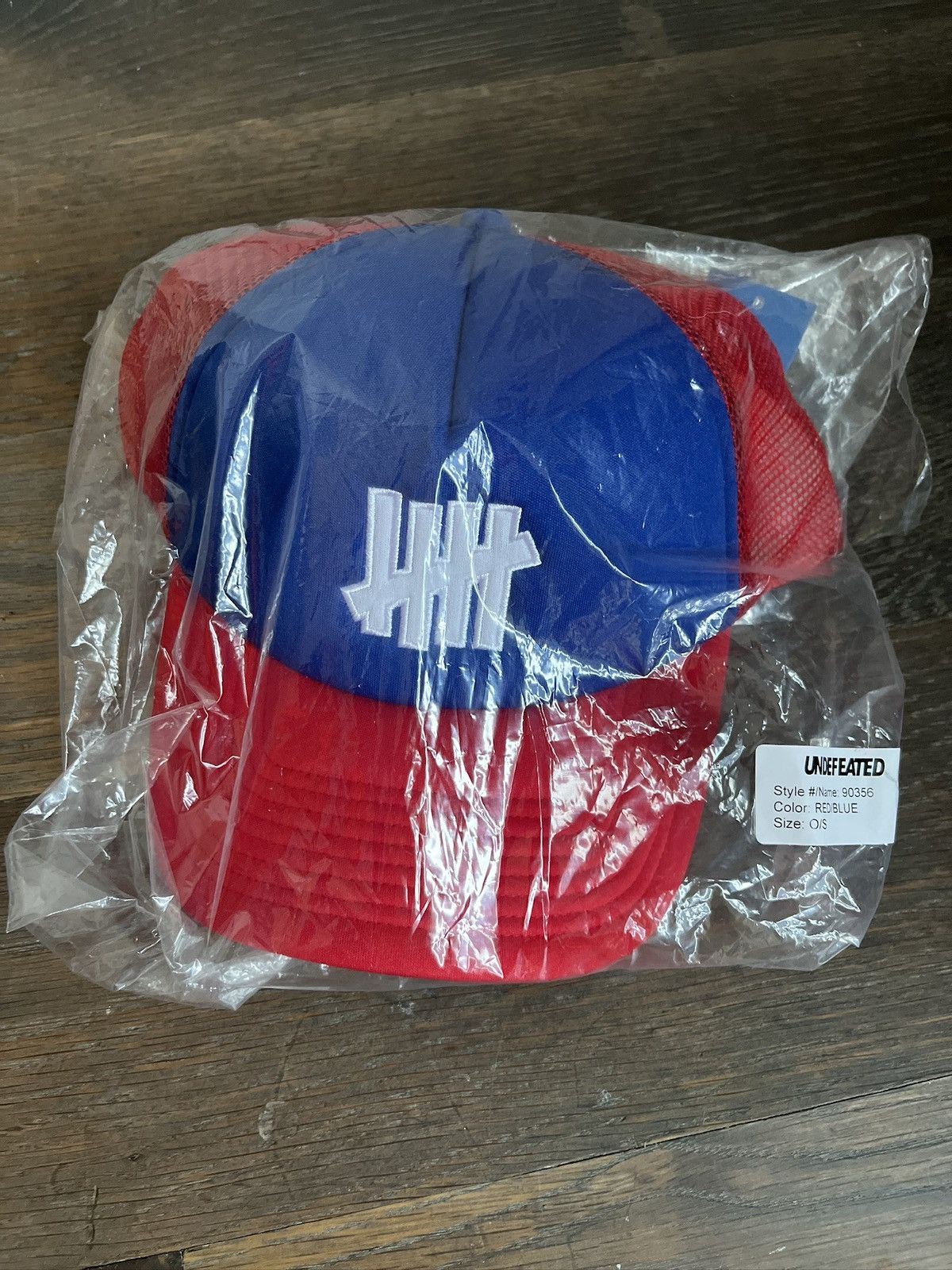 Undefeated NWT Undefeated Icon Trucker Hat Red White Blue Size ONE SIZE - 6 Thumbnail