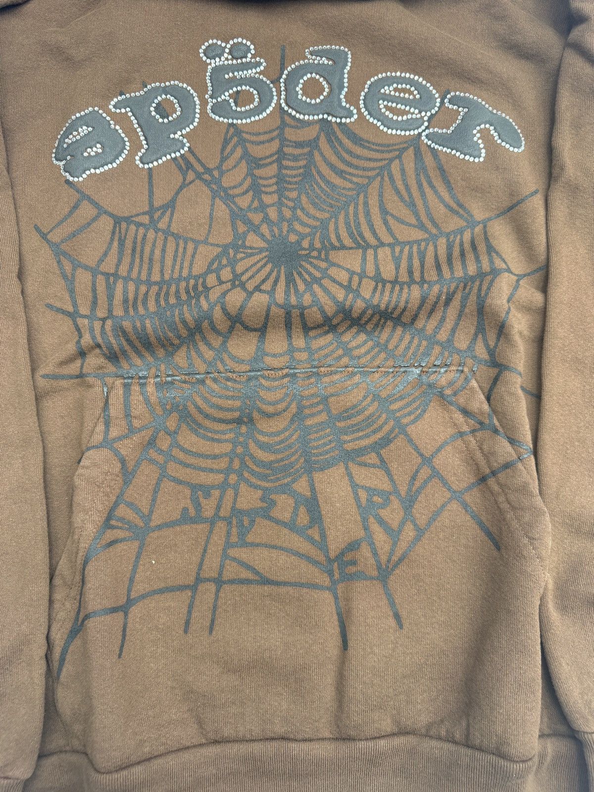 Sp5der Sp5der Rhinestone OG Web Hoodie Size US S / EU 44-46 / 1 - 2 Thumbnail