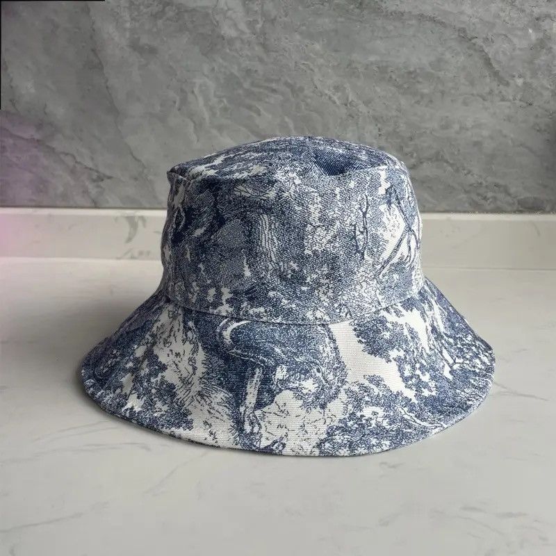 Designer × Japanese Brand Streetwear Summer Unisex Panama Bucket Hat Size ONE SIZE - 1 Thumbnail