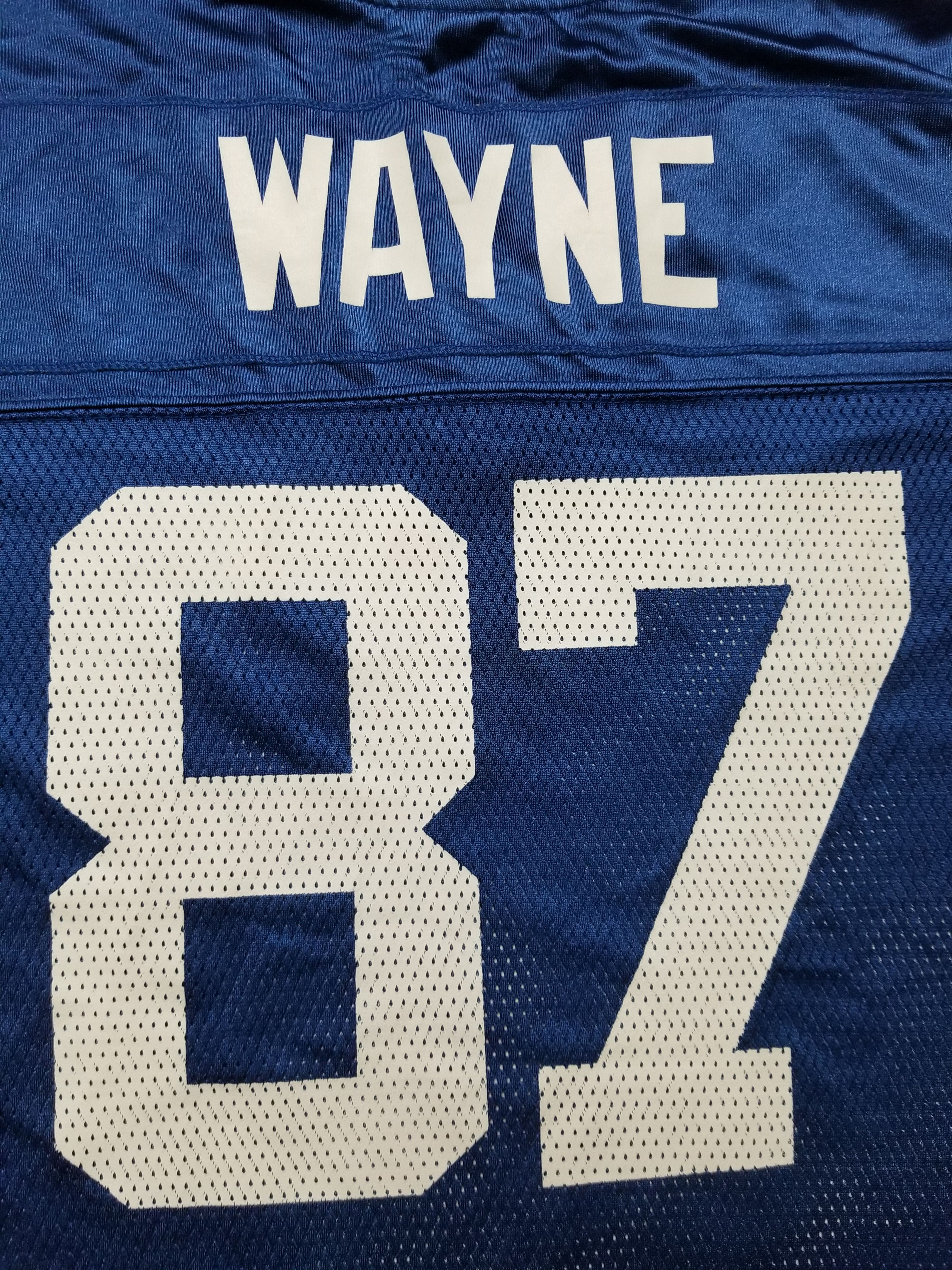 Reebok VTG Indianapolis Colts Reggie Wayne #87 OnField NFL Jersey Size US XXL / EU 58 / 5 - 9 Thumbnail