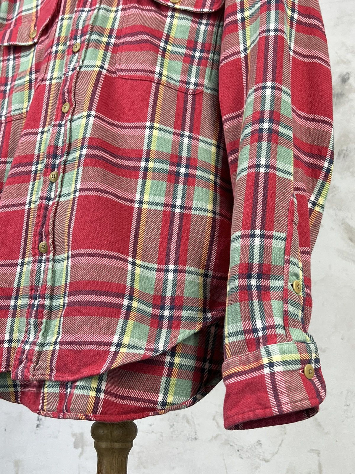 Polo Ralph Lauren Vintage Polo Ralph Lauren Plaid Flannel Shirt Size S - M Size US S / EU 44-46 / 1 - 3 Thumbnail