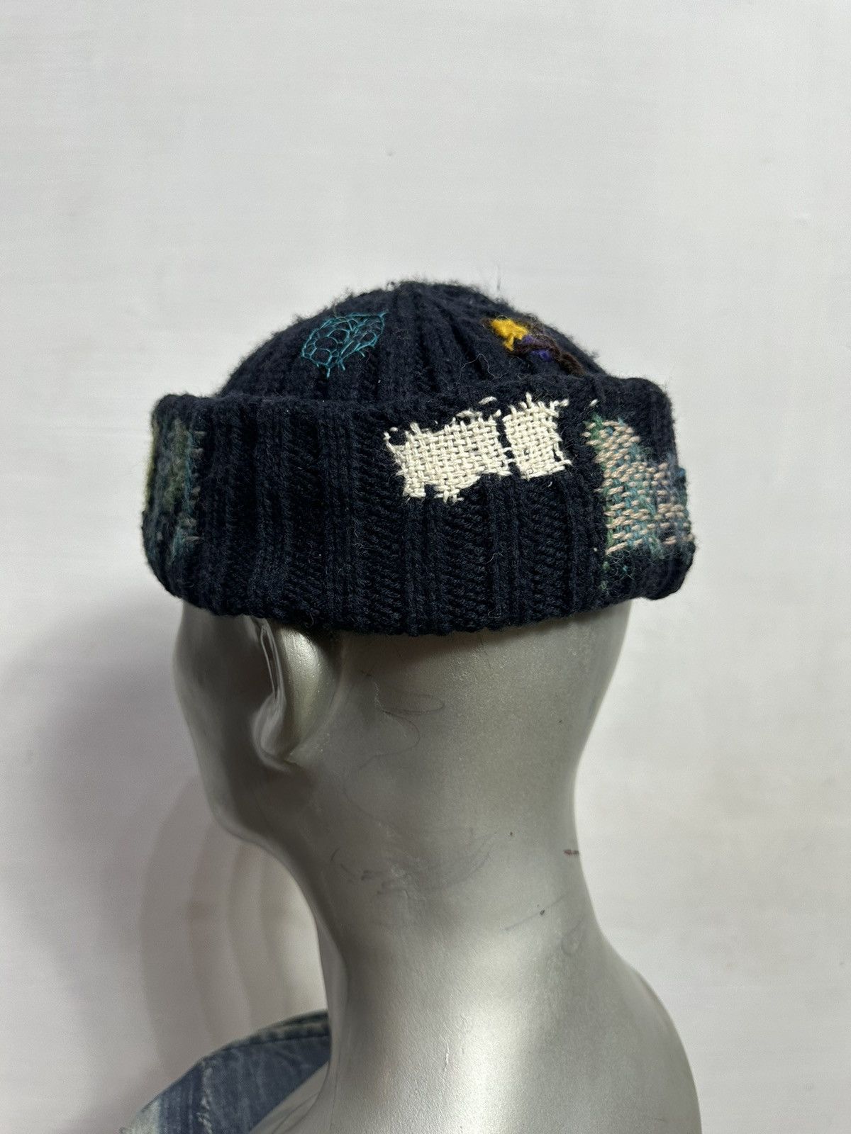 Handmade Custom Made Nice Design Art Knitted Spider Beanie Hats Size ONE SIZE - 8 Thumbnail