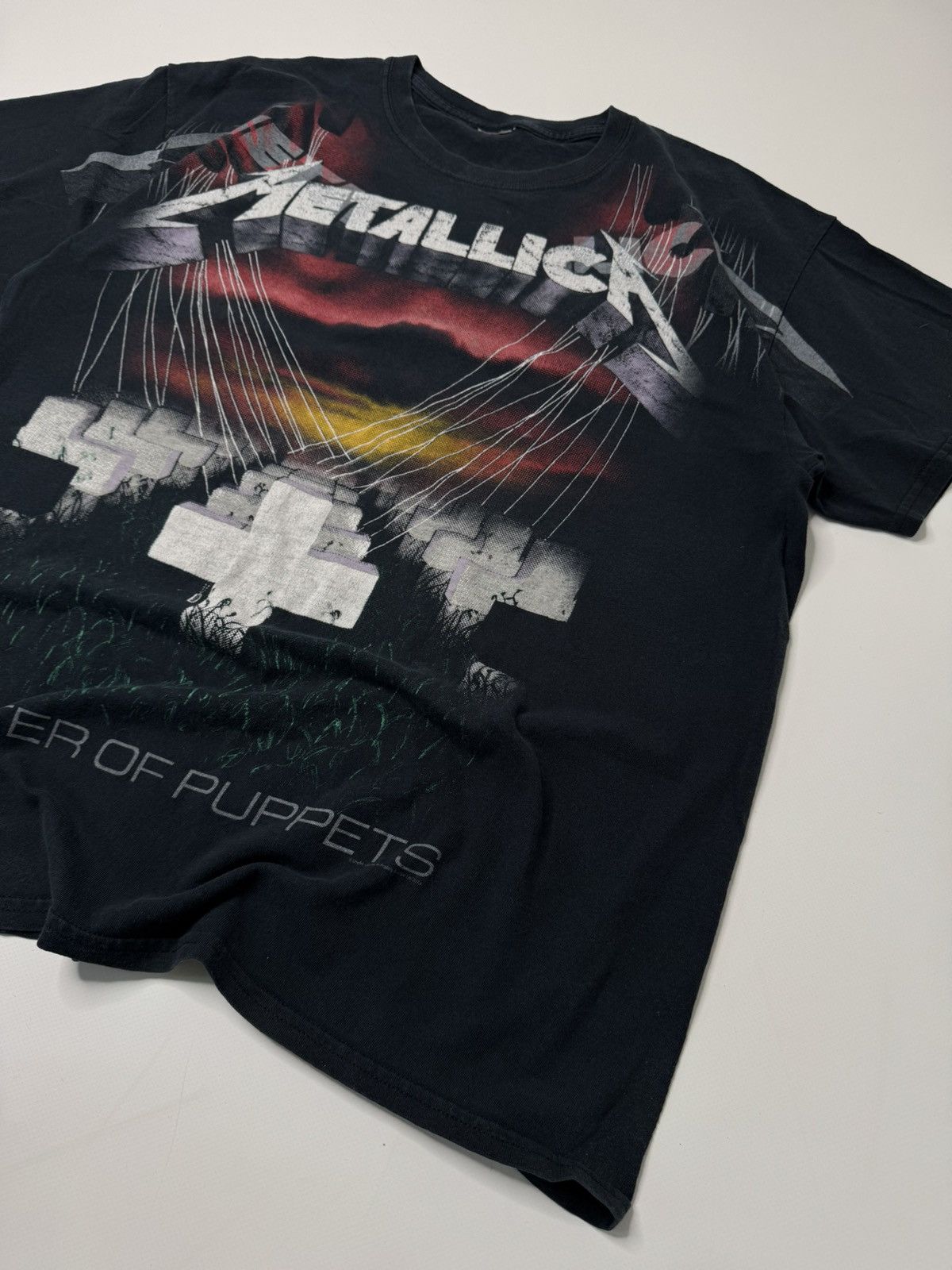 Band Tees Vintage Metallica Master of Puppets rock metal band tee y2k Size US L / EU 52-54 / 3 - 2 Thumbnail