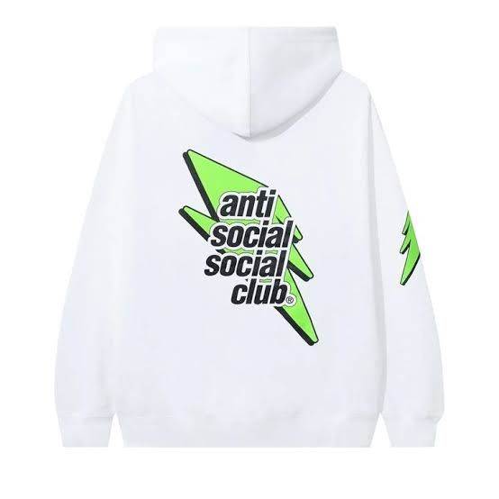 Anti Social Social Club Careless bolt hoodie (green) Size US L / EU 52-54 / 3 - 3 Thumbnail