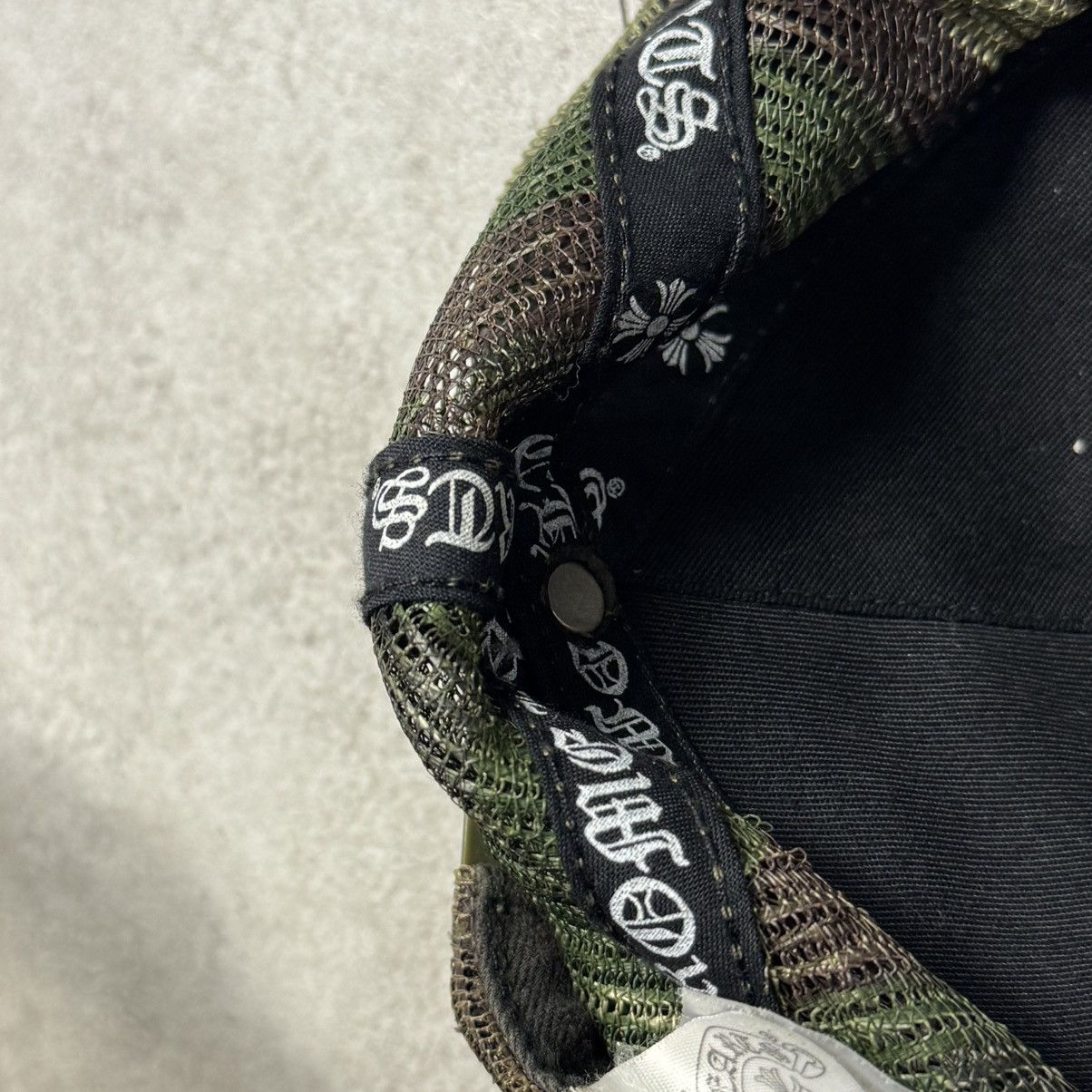 CHROME HEARTS CAMO FUCK TRUCKER HAT
