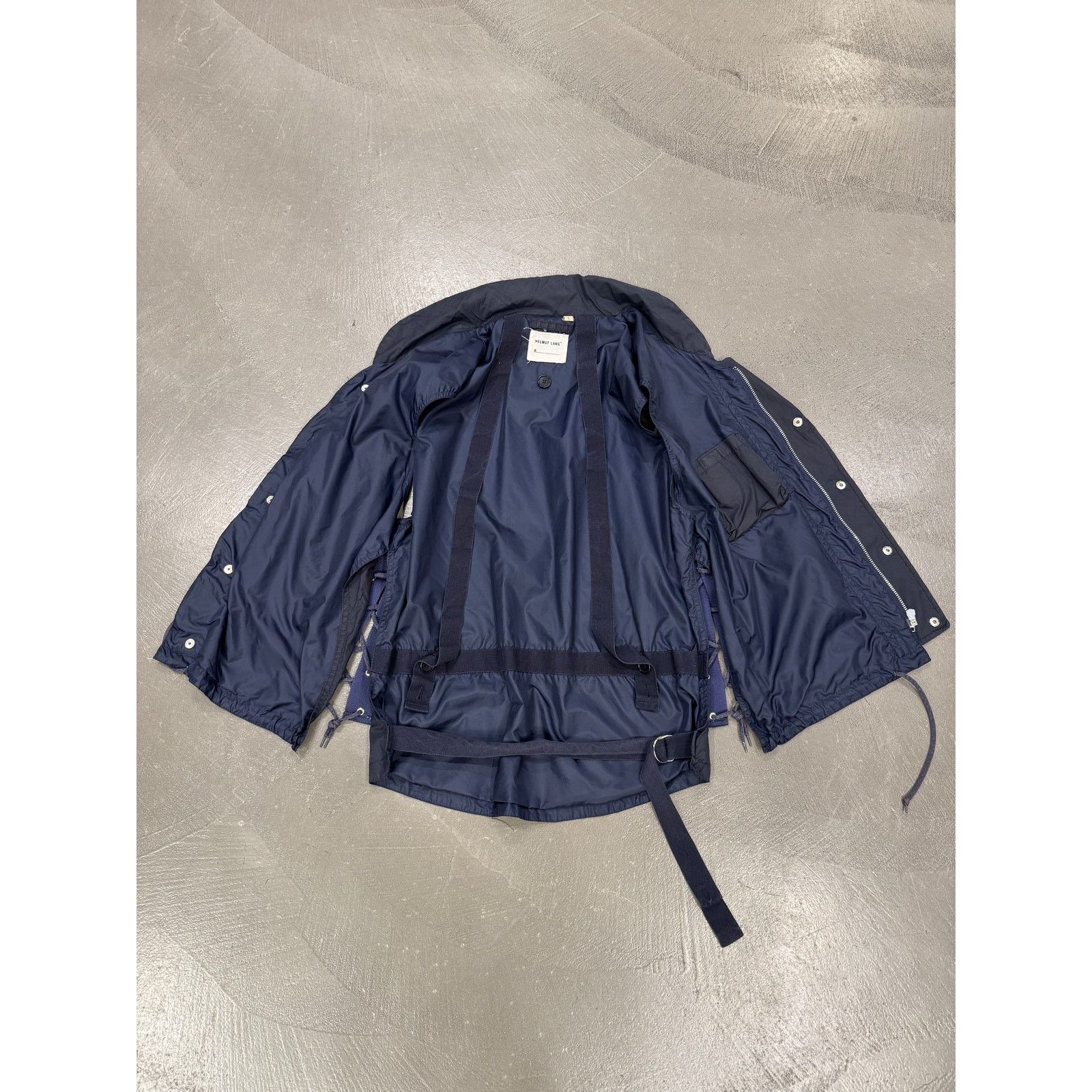 Helmut Lang 1999 Helmut Lang Astro biker m65 flak bondage vest Size US M / EU 48-50 / 2 - 5 Thumbnail