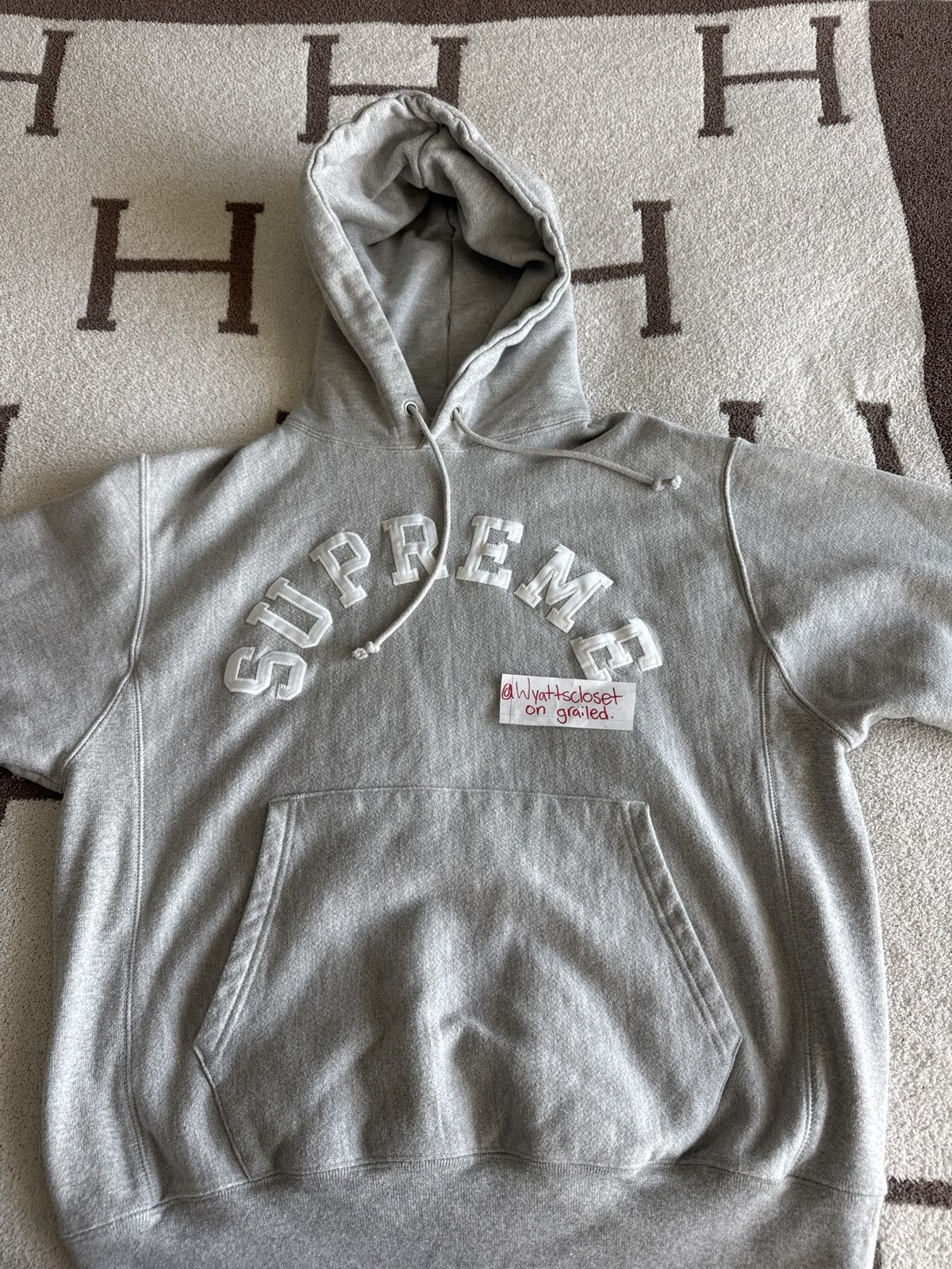 Champion × Supreme Supreme Champion Hooded Sweatshirt Size US M / EU 48-50 / 2 - 1 Thumbnail