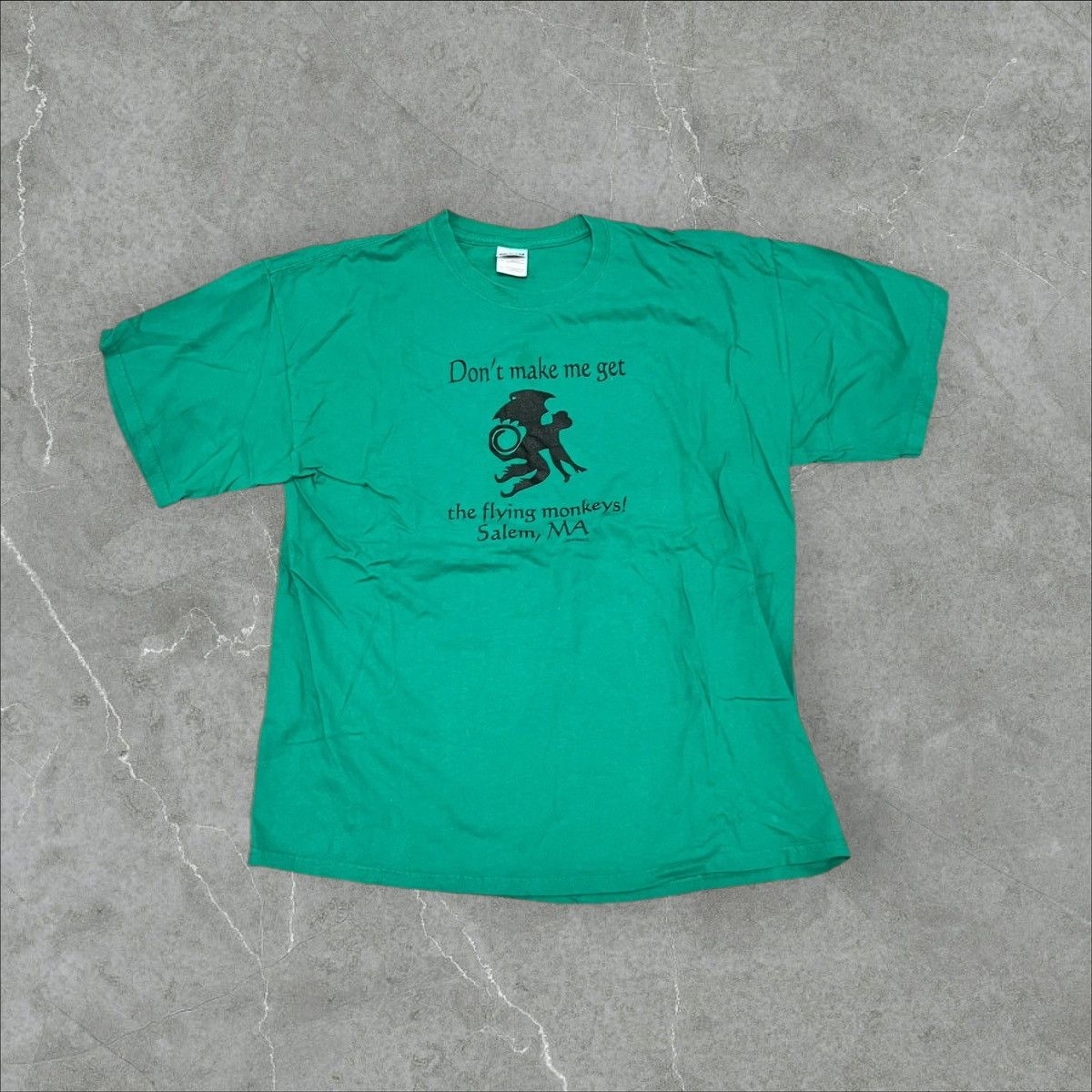 Vintage × basketcase gallery Flying Monkeys! Salem, MA. Witch tourism tee. Size US XL / EU 56 / 4 - 1 Thumbnail
