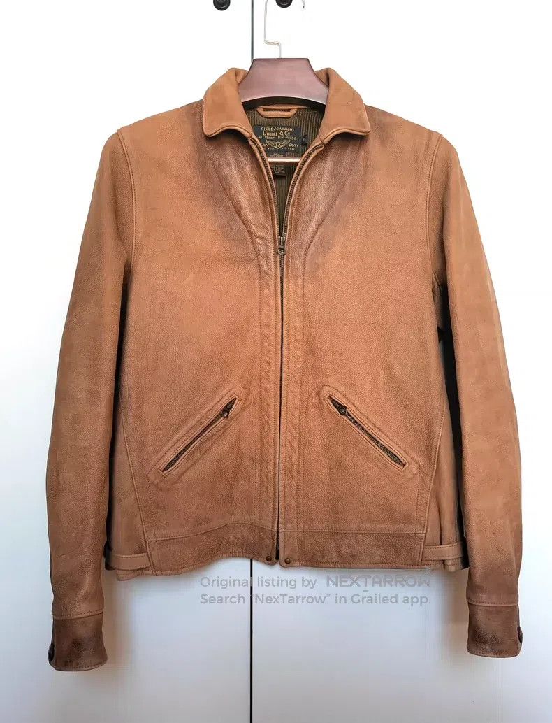 RRL Ralph Lauren RRL Ralph Lauren Outdated vintage cowhide leather jacket j Size US S / EU 44-46 / 1 - 3 Thumbnail