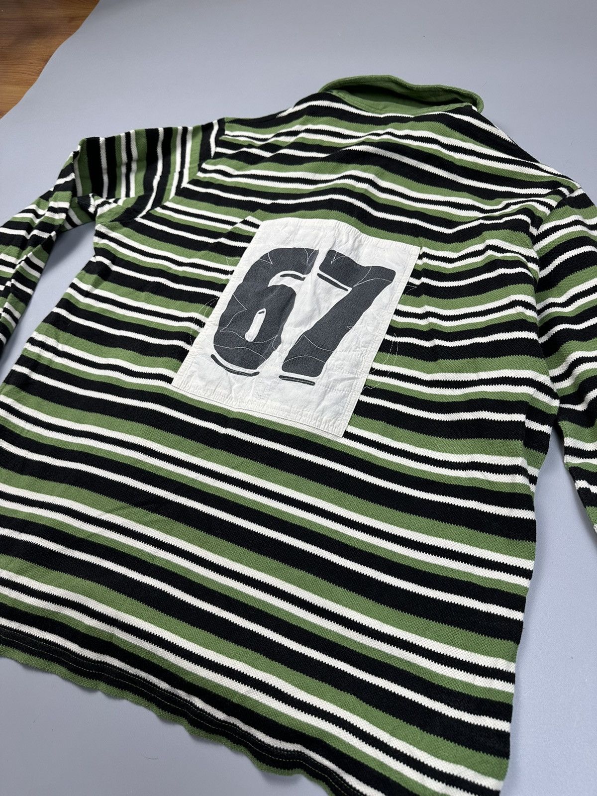 Diesel × Vintage Diesel Club Vintage Stripe Y-2 Longsleeve FC Pradesh Size US M / EU 48-50 / 2 - 9 Thumbnail