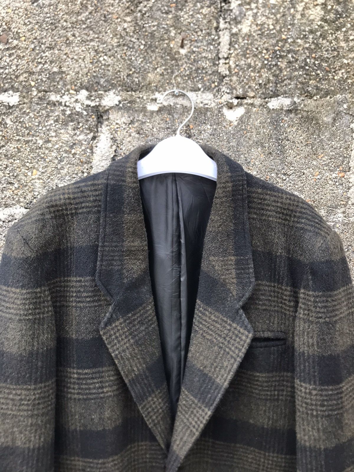 Japanese Brand ⚡️Vintage Posh Flannel Wool Coat Size US M / EU 48-50 / 2 - 5 Thumbnail