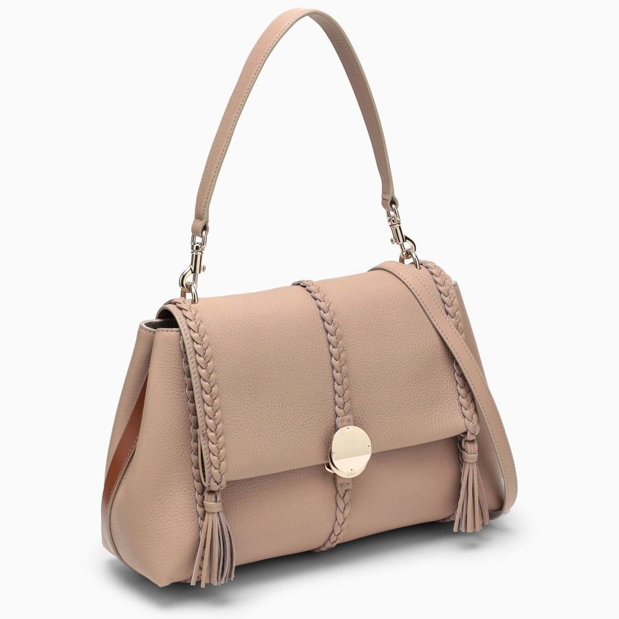 Chloe o1d2blof0824 Size : OS / Leather Shoulder Bags in Beige Size ONE SIZE - 2 Thumbnail