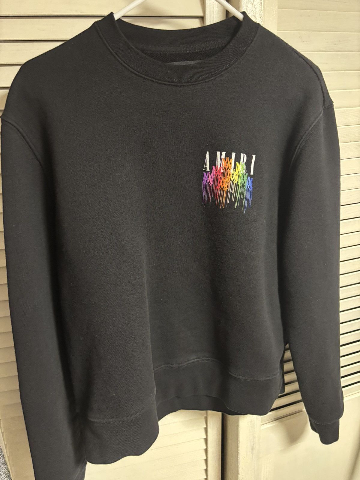 Amiri Black Amiri Sweatshirt Size US M / EU 48-50 / 2 - 1 Thumbnail