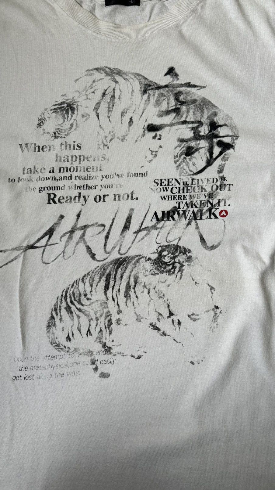 Airwalk VINTAGE AIRWALK TIGER PRINT TEE Size US XXL / EU 58 / 5 - 2 Thumbnail