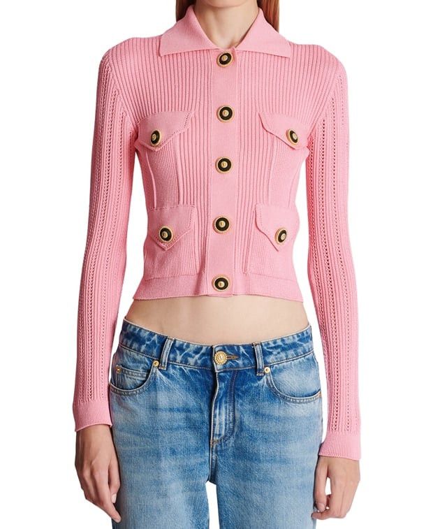 Balmain Cardigan Size S / US 4 / IT 40 - 1 Thumbnail