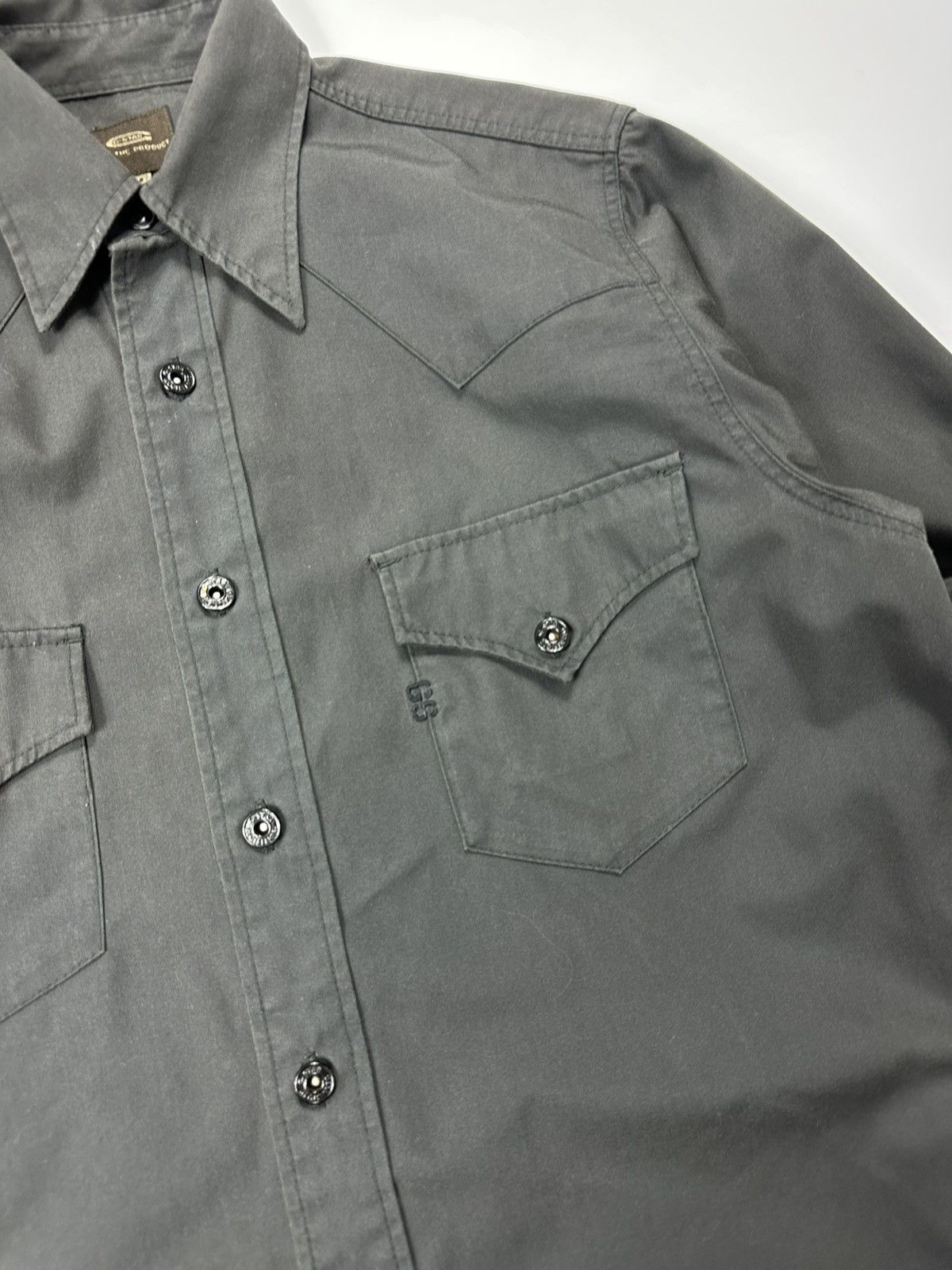 G-Star G-Star Raw Dark Grey Shirt Casual Fit Size US M / EU 48-50 / 2 - 7 Thumbnail