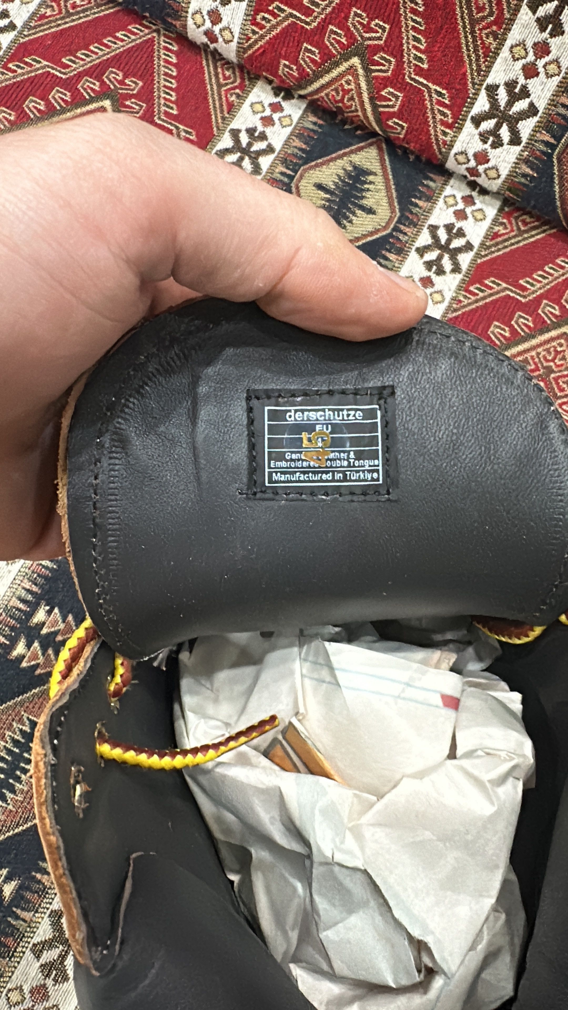 Derschutze Derschütze "yasmin v3" Boots Size 45 Timberland Style Size US 11 / EU 44 - 15 Thumbnail