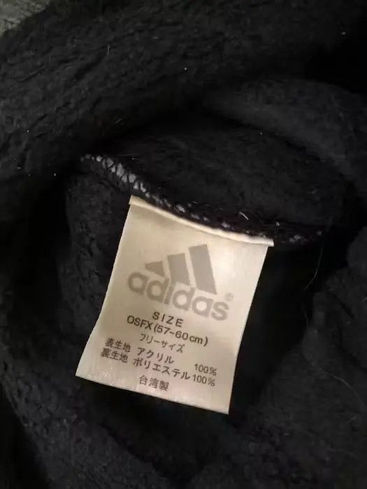 Adidas Vintage Adidas Big logo Beanie Hat Size ONE SIZE - 4 Thumbnail