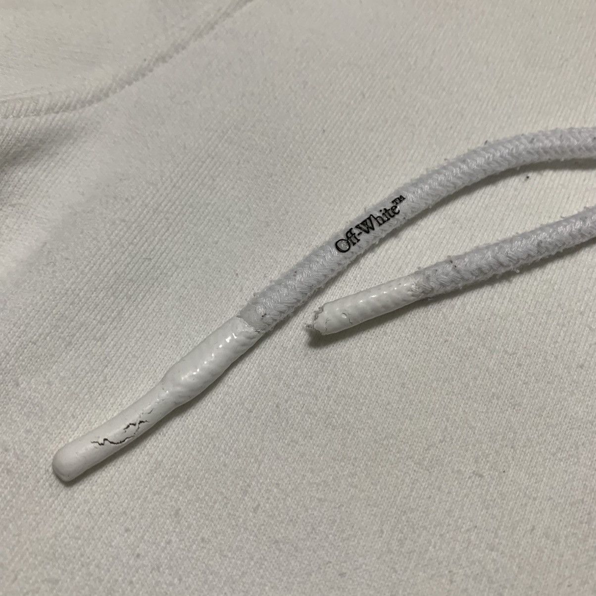 Off-White Off White Medium Pascal Arrows White Hoodie Virgil Abloh Size US M / EU 48-50 / 2 - 5 Thumbnail