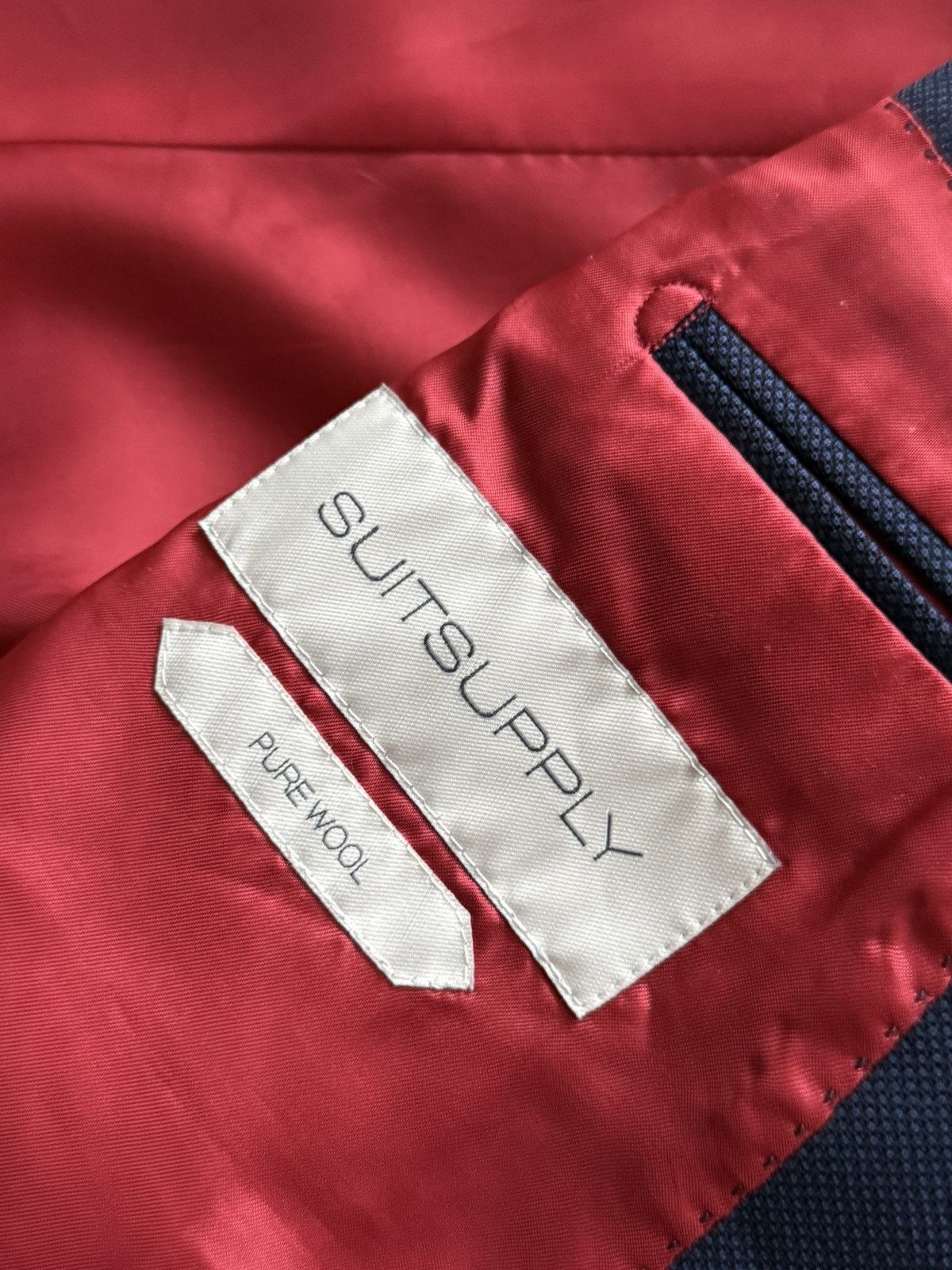 Suitsupply Suitsupply Vitale Barberis Canonico sienna pure wool blazer Size 44R - 8 Thumbnail