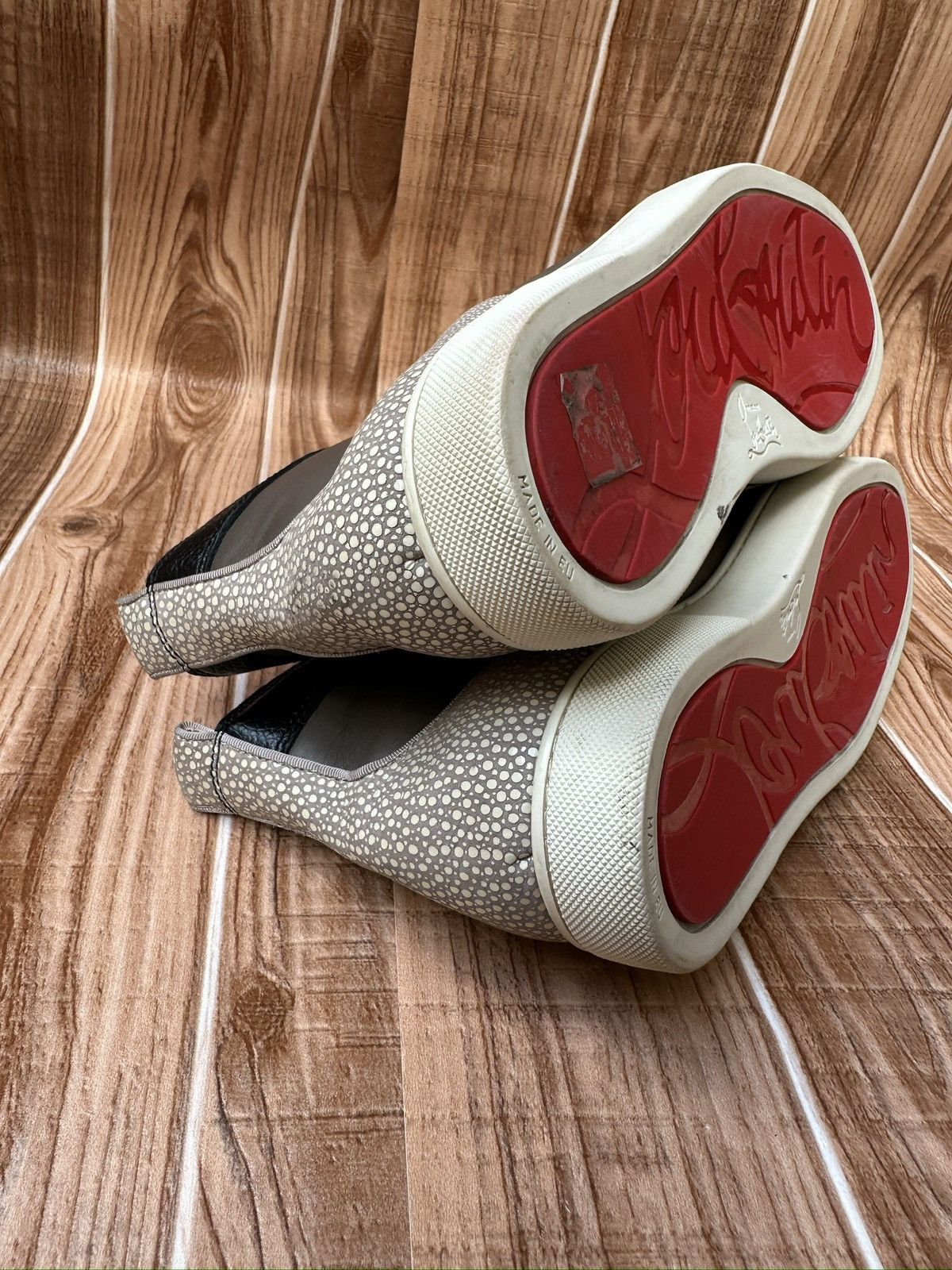 Christian Louboutin Christian Louboutin Orlatto High Brown Burgundy Size US 10 / EU 43 - 21 Thumbnail