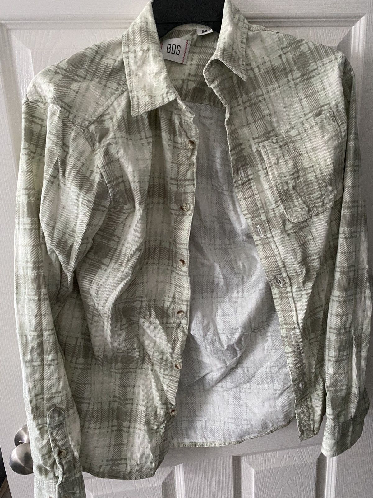 Urban Outfitters Green Shirt Size US M / EU 48-50 / 2 - 1 Thumbnail
