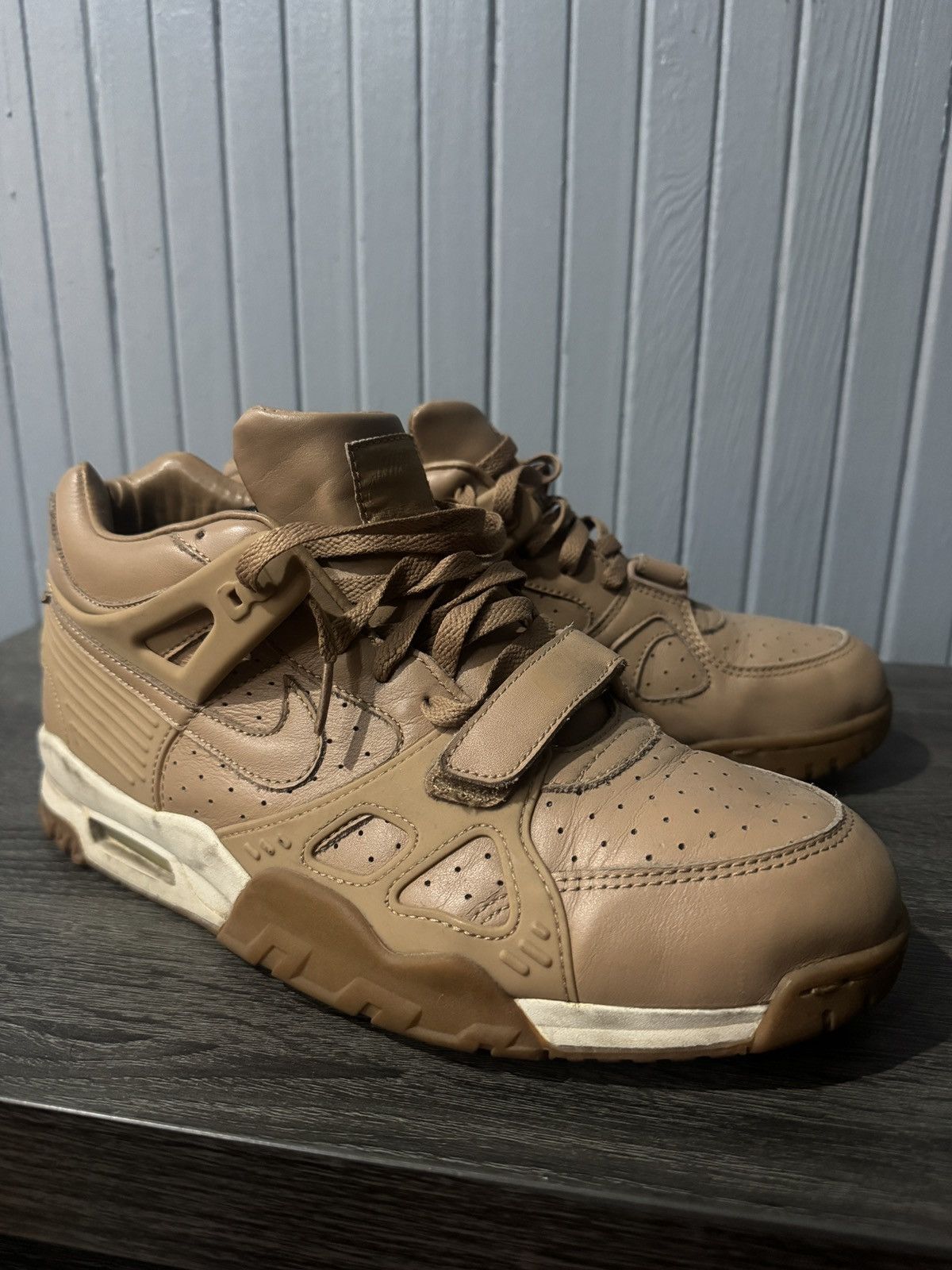 Nike Nike Air Trainer 3 Premium Tan size 11.5 Size US 11.5 / EU 44-45 - 6 Thumbnail