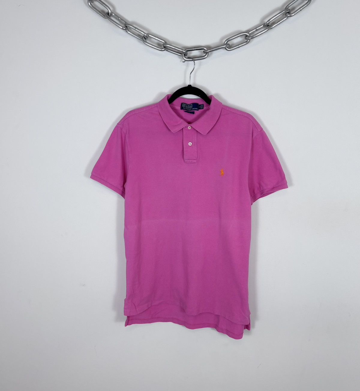 Polo Ralph Lauren Polo Ralph Lauren Vintage Men’s Pink Short Sleeve Polo Shirt Size US L / EU 52-54 / 3 - 1 Thumbnail