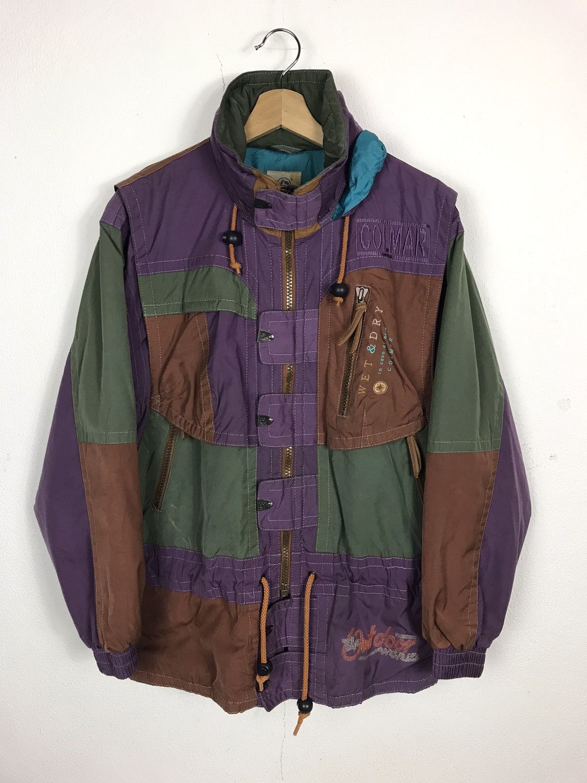 Colmar × Vintage Vintage Colmar Abbigliamento Sportivo Ski Bomber Jacket Size US S / EU 44-46 / 1 - 1 Thumbnail