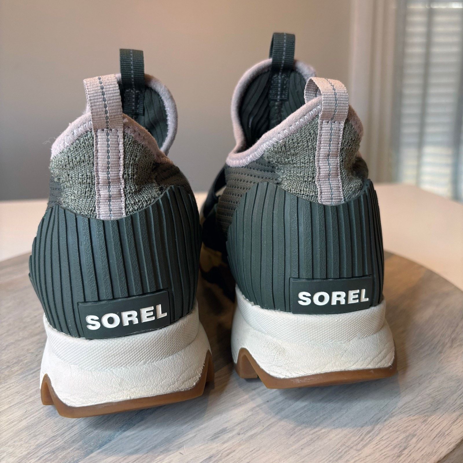SOREL Sorel Kinetic Quarry 1 Sneakers Green Women's Sz 9.5 EU 40.5 Size US 9.5 / IT 39.5 - 6 Thumbnail