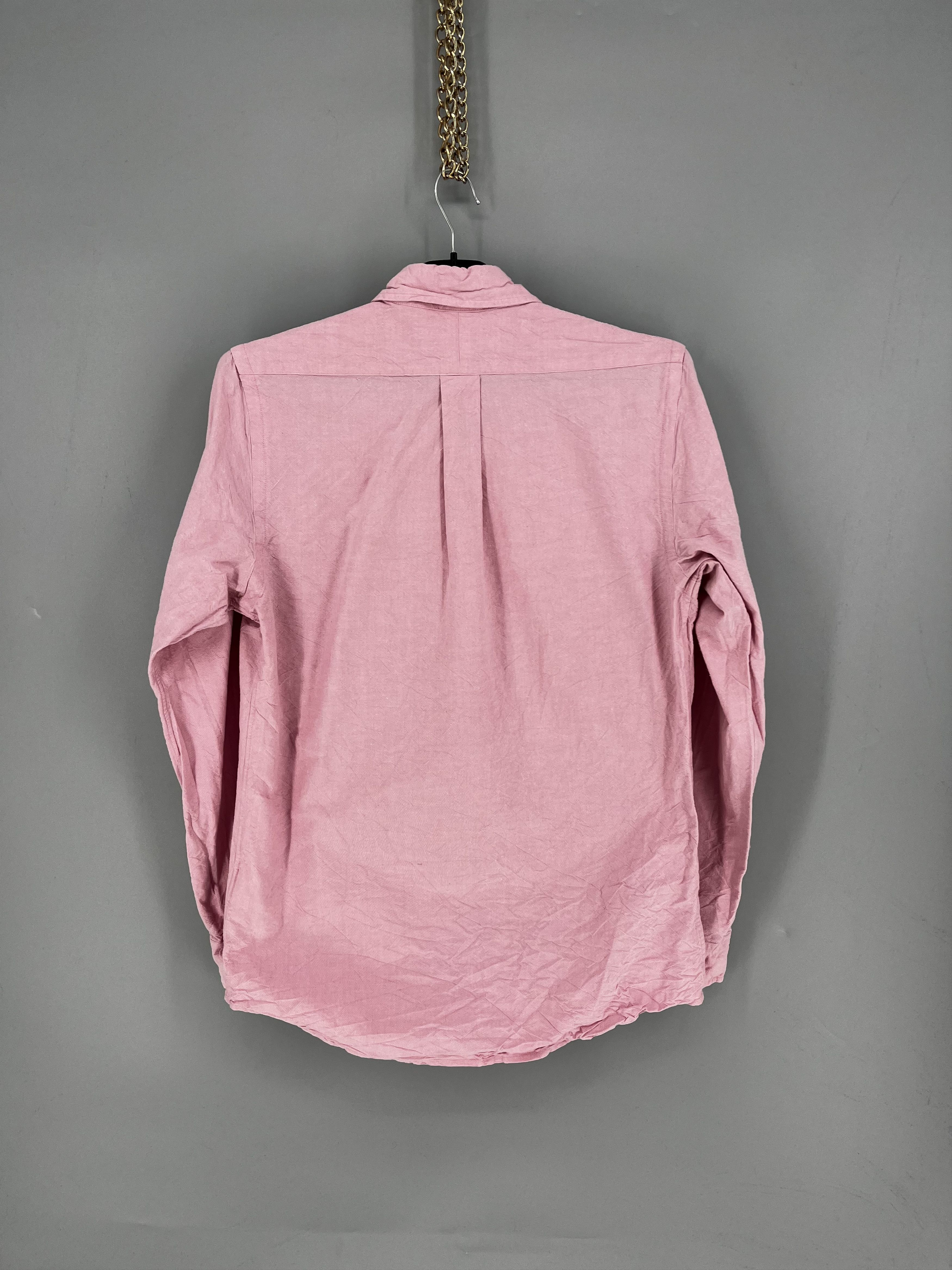 Polo Ralph Lauren Vintage Pink Shirt Polo Ralph Lauren Size S Rare Size US S / EU 44-46 / 1 - 10 Thumbnail
