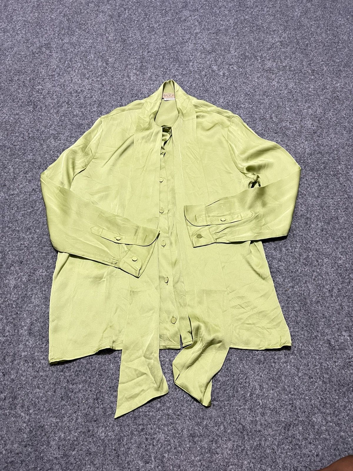 Gucci ❌❌SOLDOUT❌❌Gucci Employee Uniform Blouse Size XS / US 0-2 / IT 36-38 - 8 Thumbnail