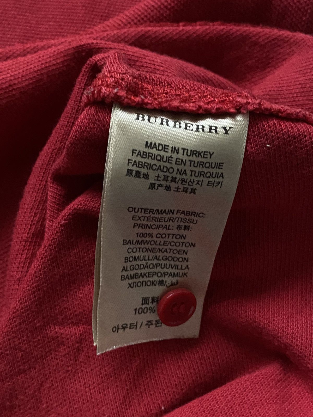 Burberry classic Burberry polo shirt with nova check Size US L / EU 52-54 / 3 - 11 Thumbnail