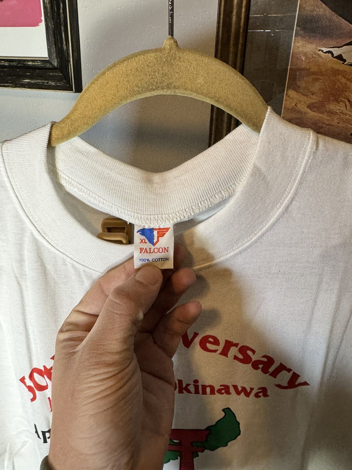Vintage Vintage Battle of Okinawa Japan Shirt Size US XL / EU 56 / 4 - 4 Thumbnail