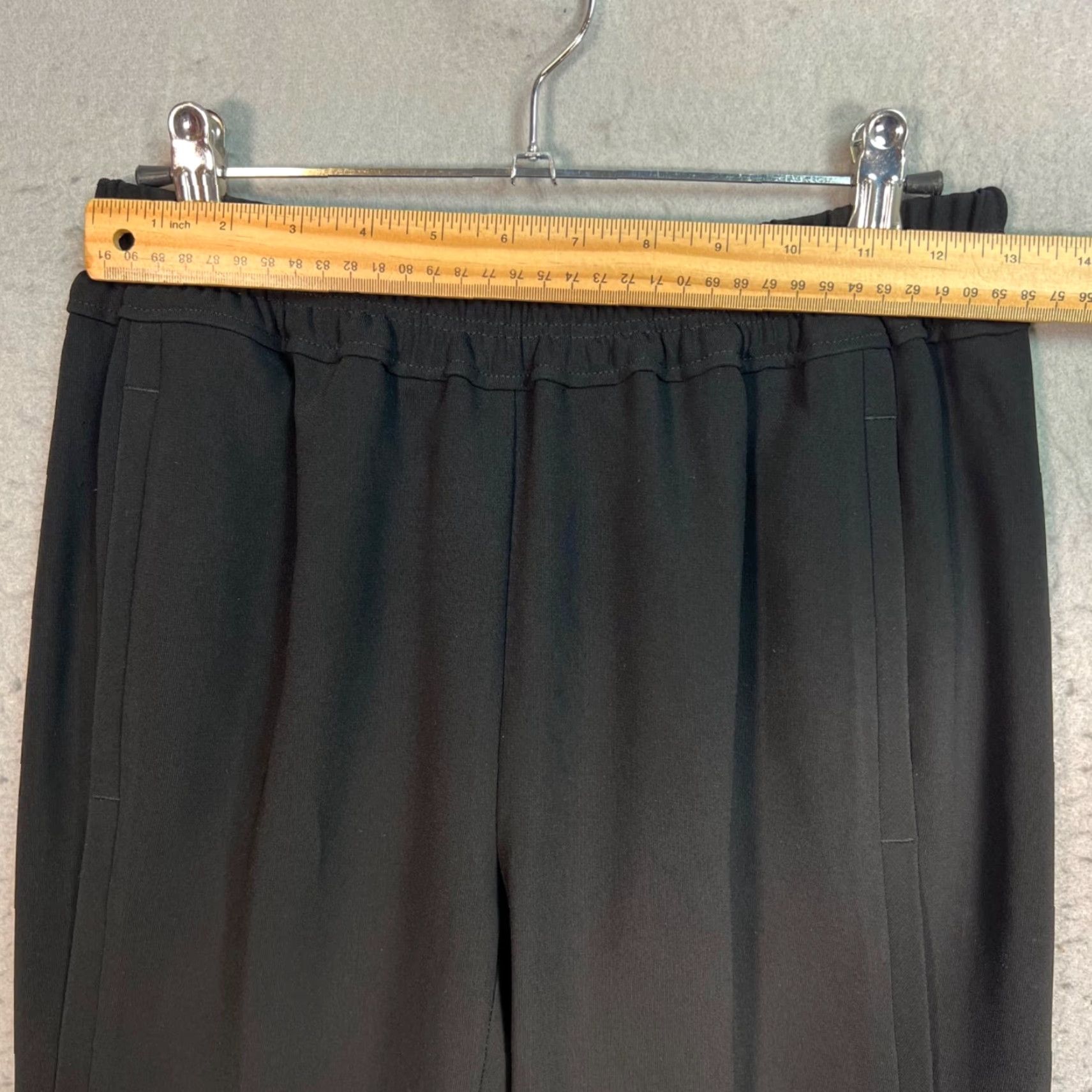 J.Crew J.CREW Womens 00 Black Elastic Waist Tapered Pants Size 24" / US 00 / IT 34 - 5 Thumbnail