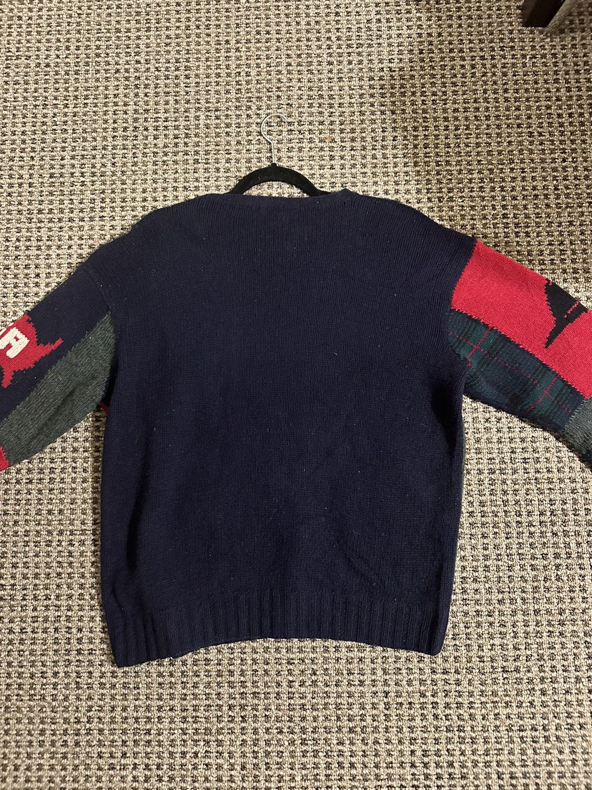 Polo Ralph Lauren Vintage 2002 9/11 Tribute Ralph Lauren Sweater Size US XL / EU 56 / 4 - 5 Thumbnail