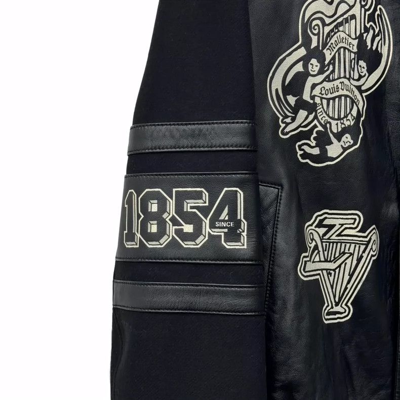 Louis Vuitton Louis Vuitton Black Label Printed Baseball Jacket Size US M / EU 48-50 / 2 - 7 Thumbnail